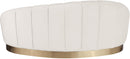 Shelly Cream Velvet Chaise - NY Furniture Direct (NY)