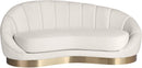 Shelly Cream Velvet Chaise - NY Furniture Direct (NY)