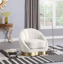 Shelly Cream Velvet Chair - NY Furniture Direct (NY)
