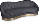 Shelly Grey Velvet Sofa - NY Furniture Direct (NY)