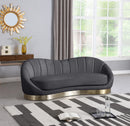 Shelly Grey Velvet Sofa - NY Furniture Direct (NY)