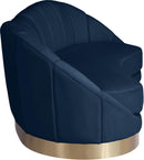 Shelly Navy Velvet Sofa - NY Furniture Direct (NY)