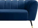 Beaumont Navy Velvet Sofa - NY Furniture Direct (NY)