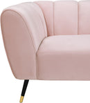 Beaumont Pink Velvet Chair - NY Furniture Direct (NY)