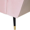 Beaumont Pink Velvet Chair - NY Furniture Direct (NY)