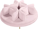Circlet PInk Velvet Round Sofa Settee - NY Furniture Direct (NY)