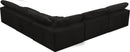 Cozy Black Velvet Cloud Modular Sectional - NY Furniture Direct (NY)