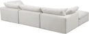 Cozy Cream Velvet Cloud Modular Sectional - NY Furniture Direct (NY)