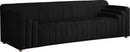 Naya Black Velvet Sofa - NY Furniture Direct (NY)