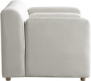 Naya Cream Velvet Chair - NY Furniture Direct (NY)