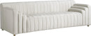 Naya Cream Velvet Sofa - NY Furniture Direct (NY)