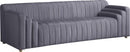 Naya Grey Velvet Sofa - NY Furniture Direct (NY)