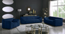 Naya Navy Velvet Chair - NY Furniture Direct (NY)