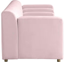 Naya Pink Velvet Sofa - NY Furniture Direct (NY)