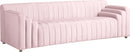 Naya Pink Velvet Sofa - NY Furniture Direct (NY)