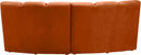Infinity Cognac Velvet 2pc. Modular Sectional - NY Furniture Direct (NY)