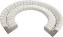 Infinity Cream Velvet 10pc. Modular Sectional - NY Furniture Direct (NY)