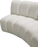 Infinity Cream Velvet 11pc. Modular Sectional - NY Furniture Direct (NY)