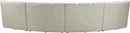 Infinity Cream Velvet 4pc. Modular Sectional - NY Furniture Direct (NY)