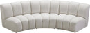 Infinity Cream Velvet 3pc. Modular Sectional - NY Furniture Direct (NY)