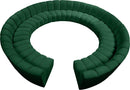Infinity Green Velvet 12pc. Modular Sectional - NY Furniture Direct (NY)