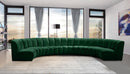Infinity Green Velvet 7pc. Modular Sectional - NY Furniture Direct (NY)