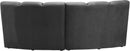 Infinity Grey Velvet 2pc. Modular Sectional - NY Furniture Direct (NY)