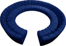 Infinity Navy Velvet 12pc. Modular Sectional - NY Furniture Direct (NY)