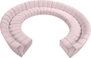 Infinity Pink Velvet 11pc. Modular Sectional - NY Furniture Direct (NY)