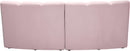 Infinity Pink Velvet 2pc. Modular Sectional - NY Furniture Direct (NY)