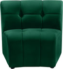 Limitless Green Velvet Modular Chair