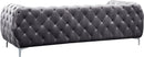 Mercer Grey Velvet Sofa - NY Furniture Direct (NY)