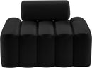 Melody Black Velvet Chair - NY Furniture Direct (NY)