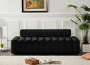 Melody Black Velvet Sofa - NY Furniture Direct (NY)