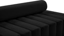 Melody Black Velvet Loveseat - NY Furniture Direct (NY)
