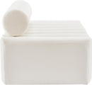 Melody Cream Velvet Loveseat - NY Furniture Direct (NY)
