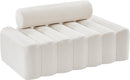 Melody Cream Velvet Loveseat - NY Furniture Direct (NY)