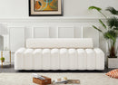 Melody Cream Velvet Sofa - NY Furniture Direct (NY)