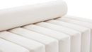 Melody Cream Velvet Loveseat - NY Furniture Direct (NY)
