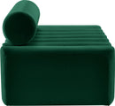 Melody Green Velvet Loveseat - NY Furniture Direct (NY)