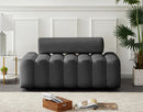 Melody Grey Velvet Loveseat - NY Furniture Direct (NY)