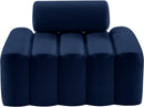 Melody Navy Velvet Chair - NY Furniture Direct (NY)