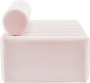 Melody Pink Velvet Loveseat - NY Furniture Direct (NY)