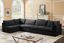 Jacob Black Velvet Modular Sectional - NY Furniture Direct (NY)