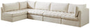 Jacob Cream Velvet Modular Sectional - NY Furniture Direct (NY)