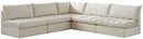 Jacob Cream Velvet Modular Sectional - NY Furniture Direct (NY)