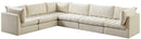 Jacob Cream Velvet Modular Sectional - NY Furniture Direct (NY)