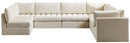 Jacob Cream Velvet Modular Sectional - NY Furniture Direct (NY)