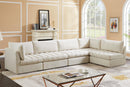 Jacob Cream Velvet Modular Sectional - NY Furniture Direct (NY)
