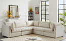 Jacob Cream Velvet Modular Sectional - NY Furniture Direct (NY)